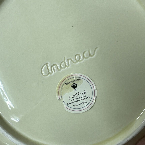 ENCHANTED WOODS  Plates Fairies j Wilfred/Charles Sadek Set Of 2 - Picture 5 of 5